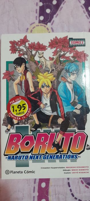 Boruto mangá 1 novo