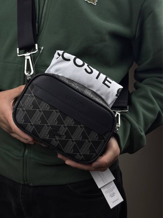 ОРИГІНАЛ! Сумка Lacoste Reporter Bag Black