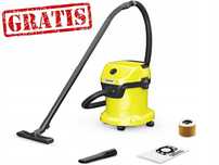 Mocny Odkurzacz Przemysłowy Karcher Popiół Kominek | WYPRZEDAŻ -20%