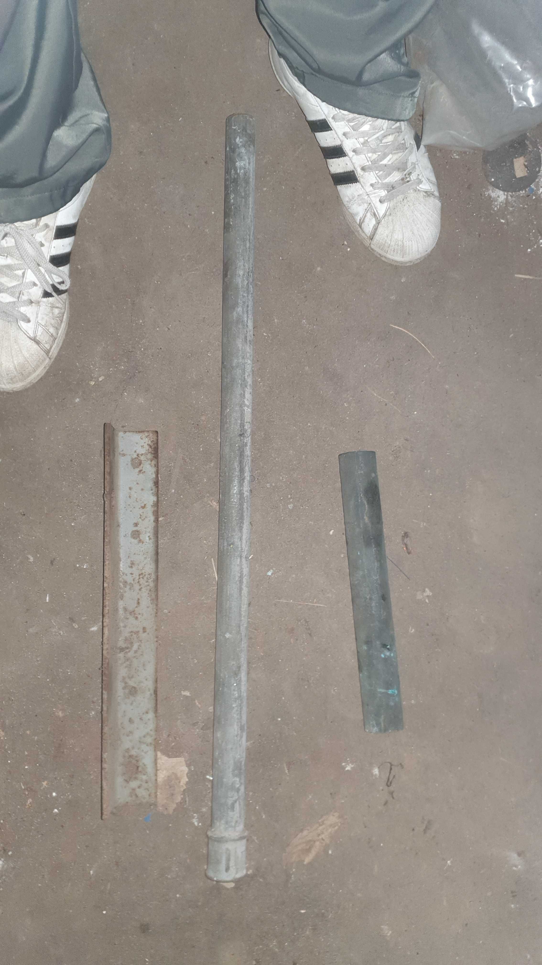Rury rurki stare rurka ocynk wodnokanalizacyjna. kątownik, rurka hgw