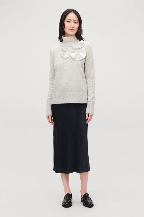Вовняний светр cos 33% alpaca 32% wool