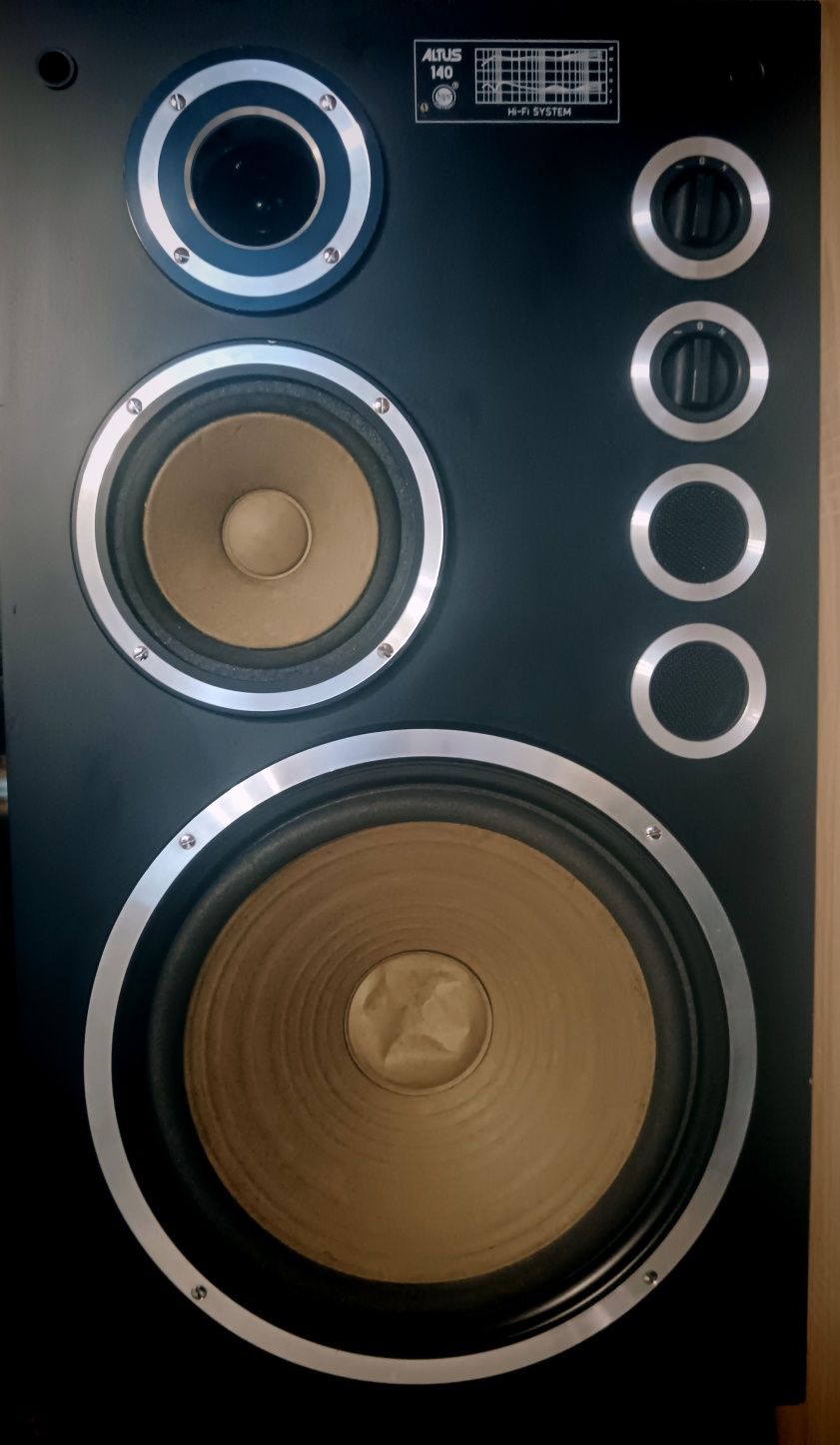 Altusy 140 + wzmacniacz Sansui 3500