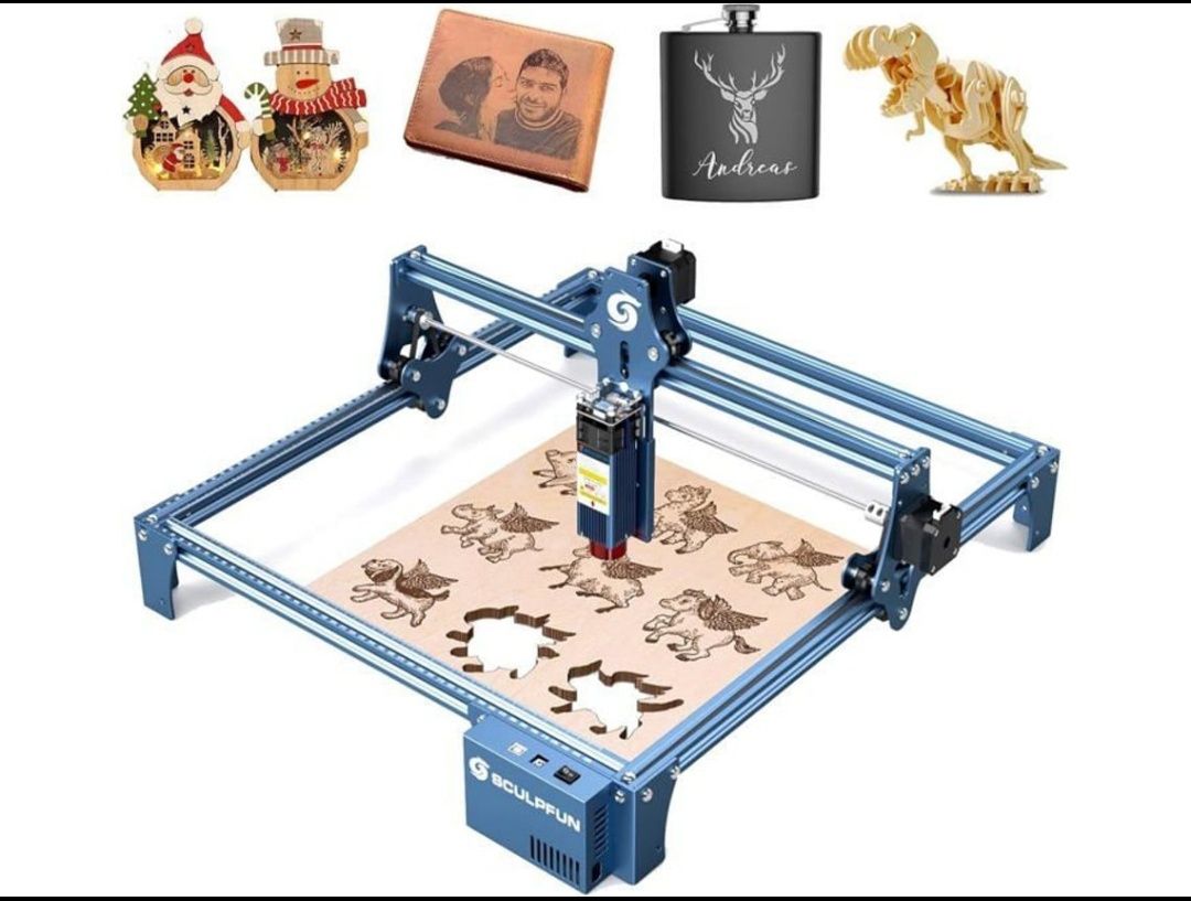 Impressora de Gravação Laser SCULPFUN S9 de Alta Precisão **NOVO**