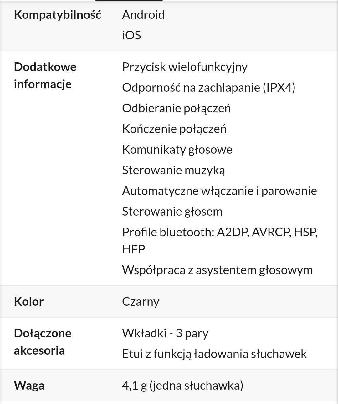 Xiaomi Mi słuchawki bezprzewodowe Basic 2