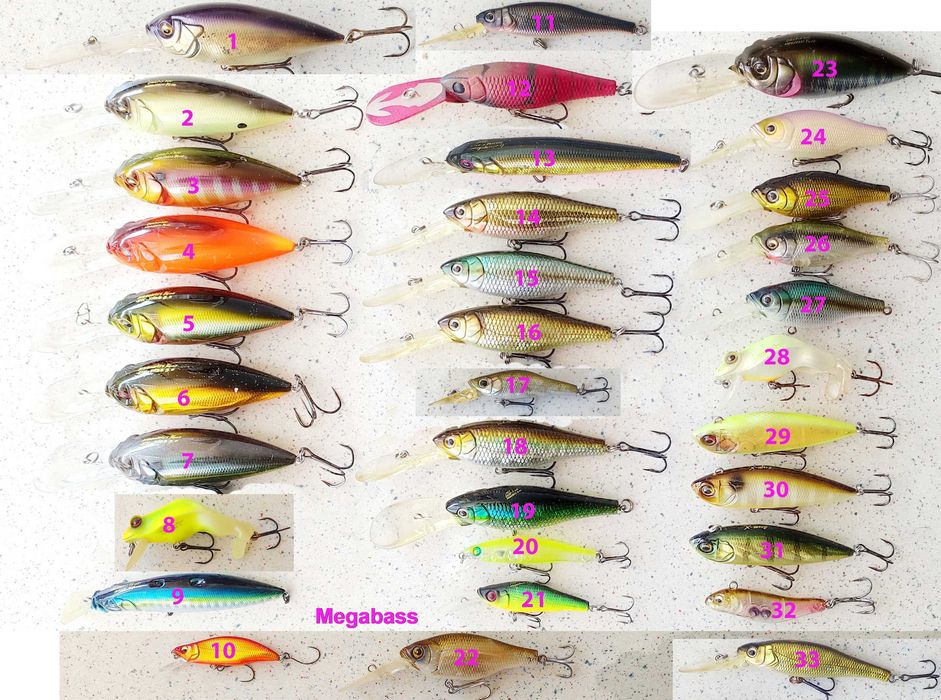 Воблеры Megabass DEPS Daiwa