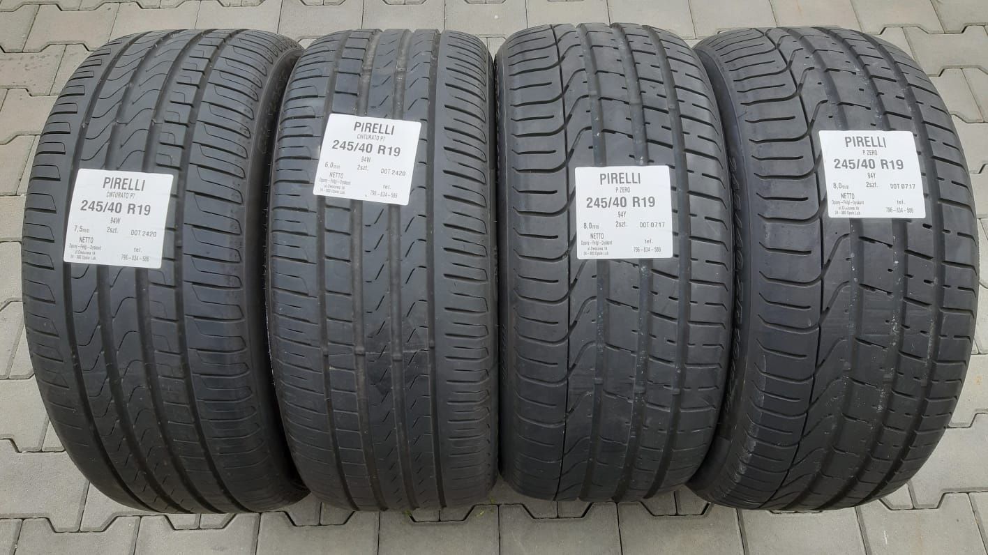 Opony Pirelli 245 40 R19