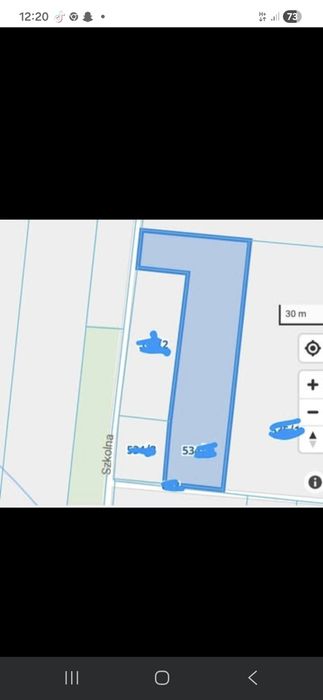 Działka 6600m2 blisko Teresin