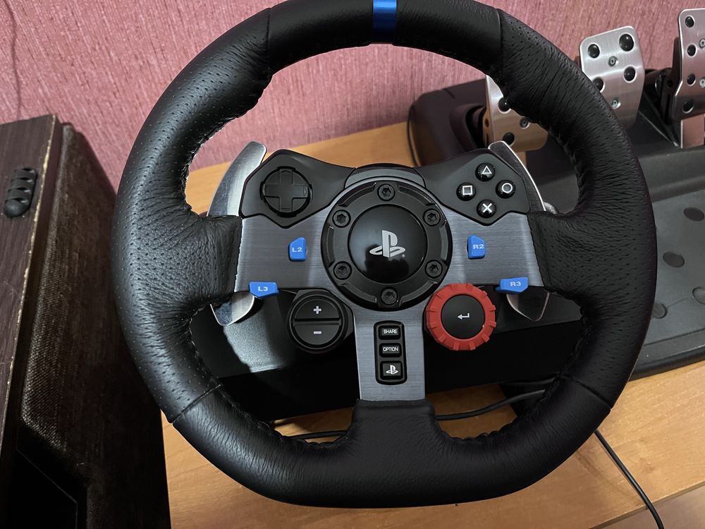 Руль Logitech g29 + КПП