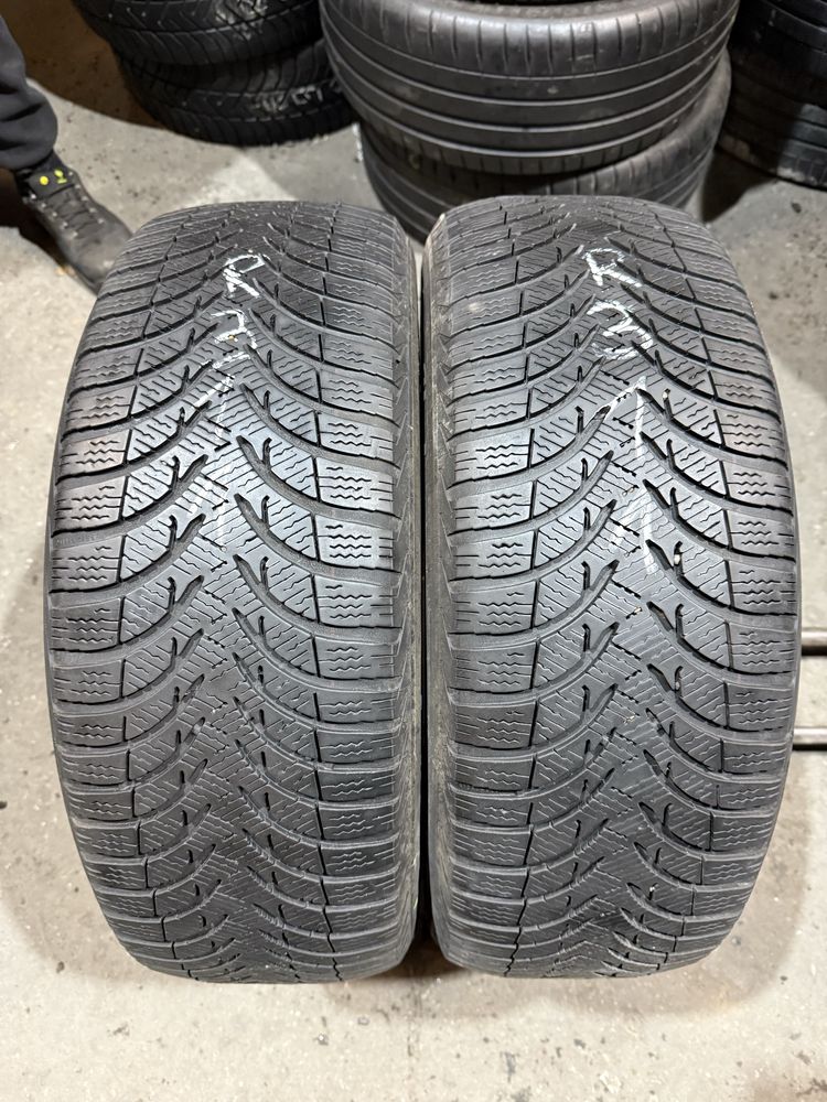 Opony zimowe 205/55/16 Michelin 2szt  5mm