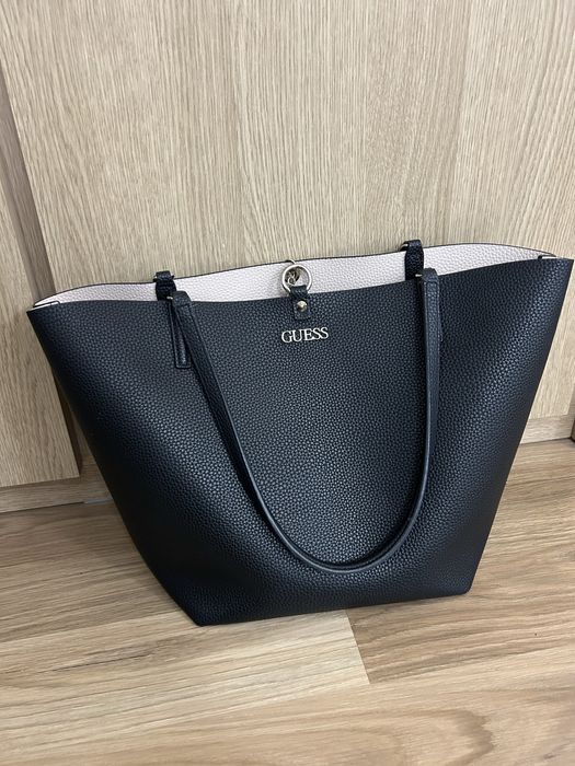 Torebka Guess czarna / beżowa