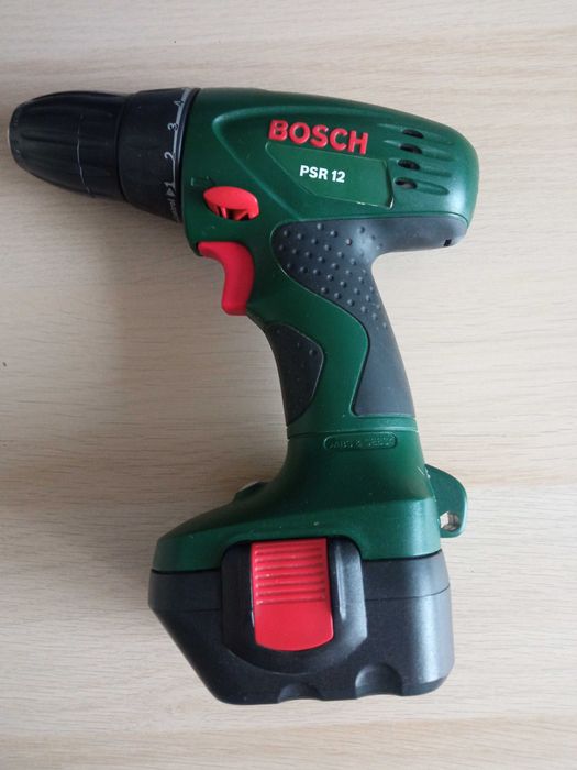 Wiertarko-wkrętarka akumulatorowa Bosch PSR 12