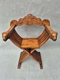 Fotel krzesło rzymskie z Włoch [15]