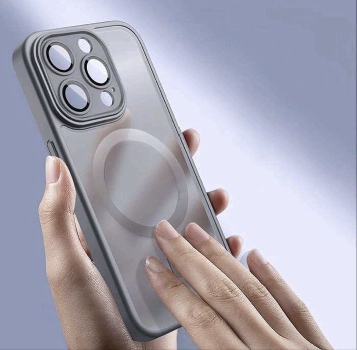 Etui iPhone 16 Pro Clear Case MagSafe szkło w zestawie