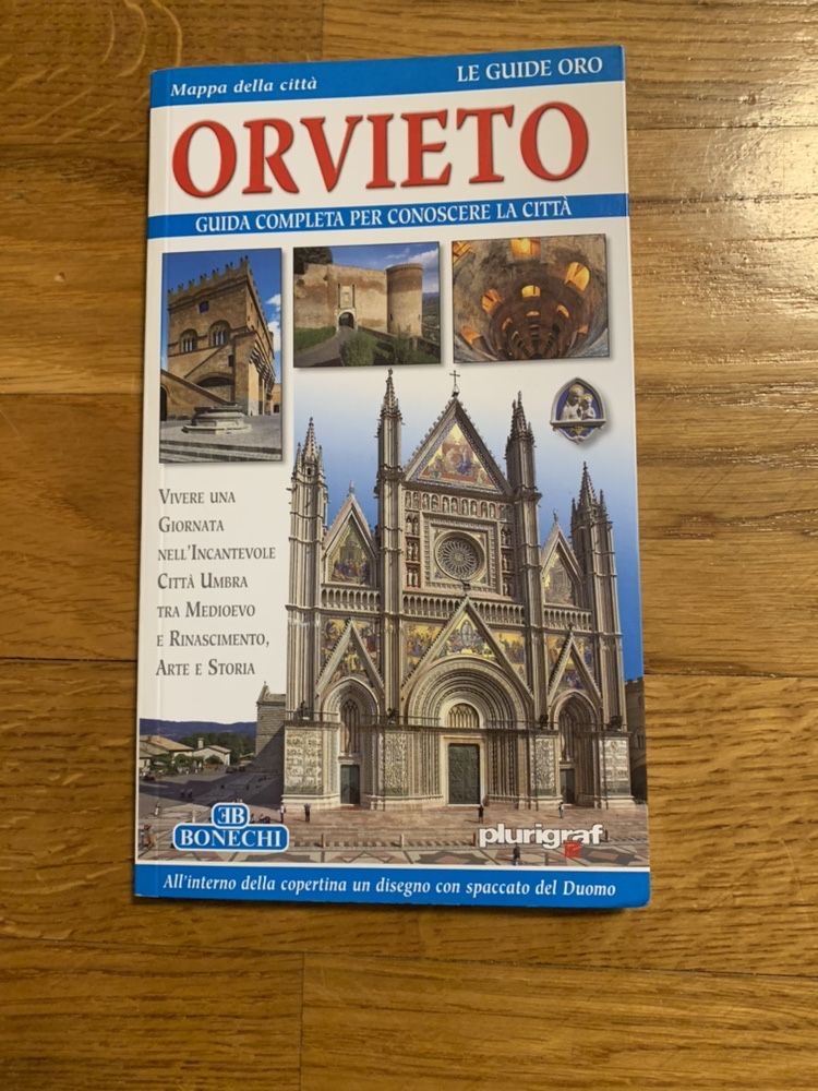 Путеводитель orvieto, bonechi. Язык - итальянский