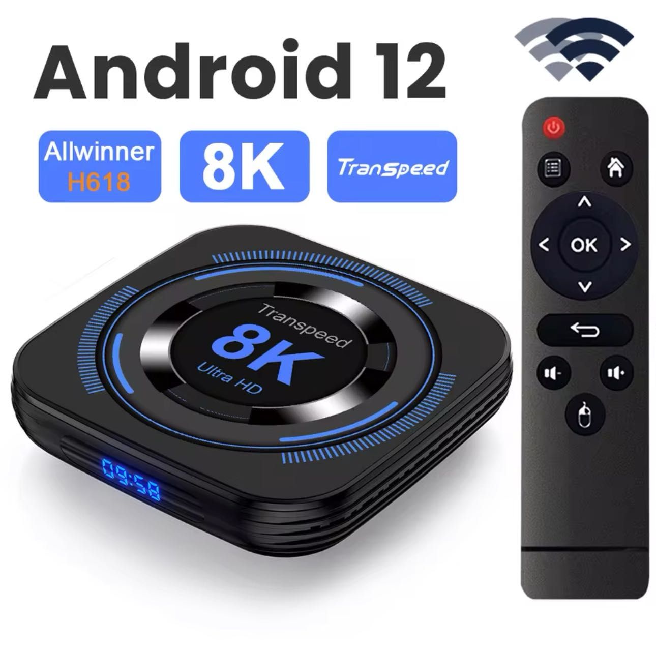 Приставка Smart TV Transpeed 8K TT TV BOX