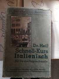 szybki "Kurs włoskiego dla osób niemieckojęzycznych", 1935 r.