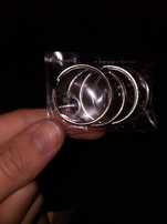 Argolas para porta chaves
