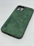 Obudowa Iphone 12 Pro Etui Case Zielony a'la skórzane kod 435