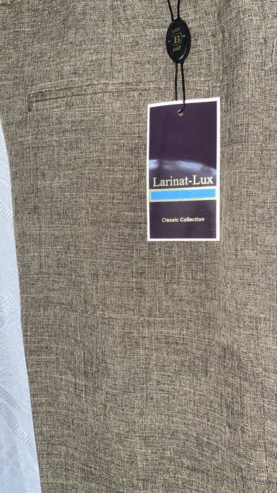 Брюки мужские новые светлые темные натуральн хлопок коттон лён