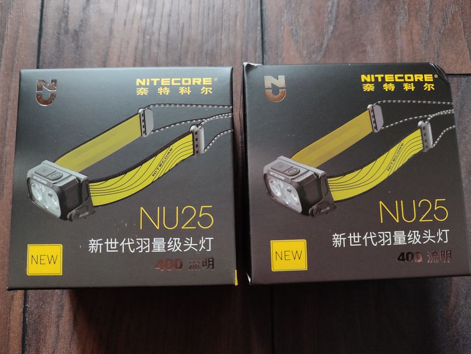Ультралегкий налобний ліхтар Nitecore NU25 MCT