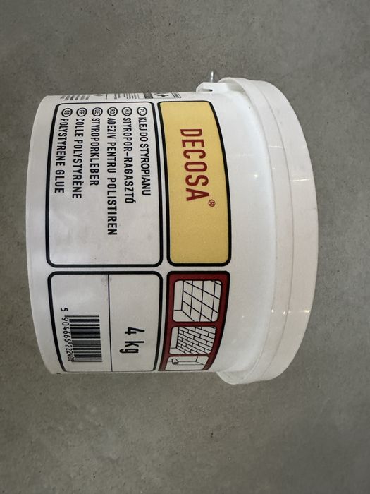 Masa / klej do styropianu dekoracyjnego