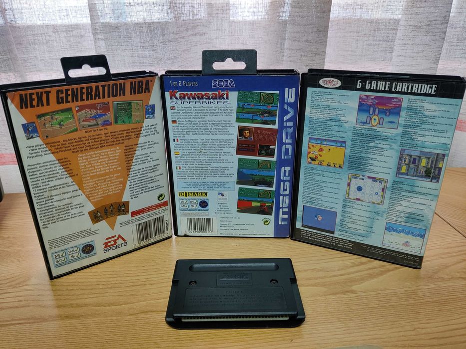 Conjunto de jogos Mega Drive: