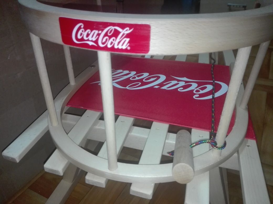 Oryginalne licencjonowane sanki Coca-Cola NOWE