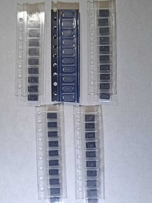 50 Набір діоди 4007/М7 5819/SS14 5822/SS34 UF4007/US1M FR107/RS1M 5408