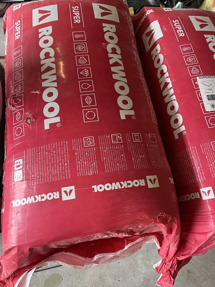 Wełna mineralna rockwool