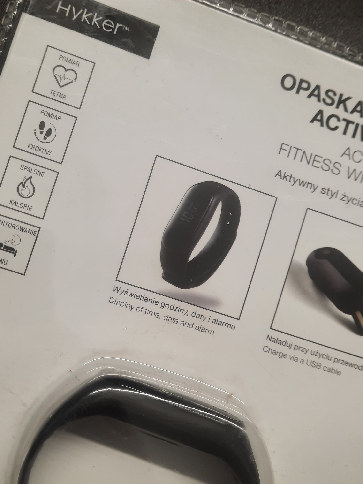 Nowa opaska fitness smartband  Activefit 2.0