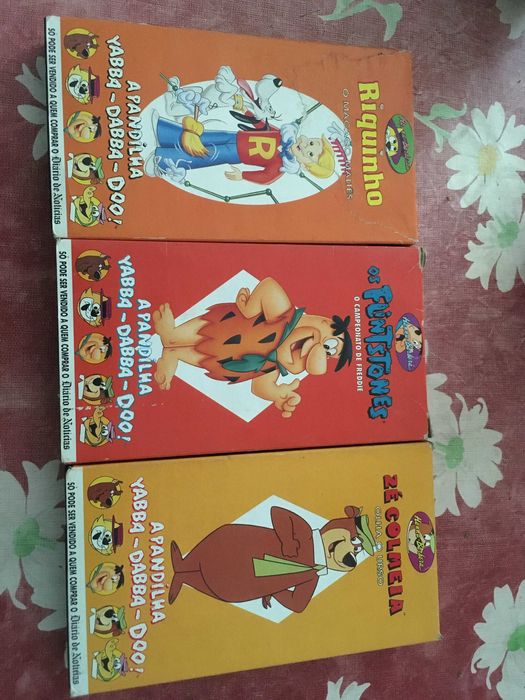 Cassetes VHS desenhos animados as 3 são 10€