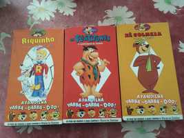 Cassetes VHS desenhos animados as 3 são 10€