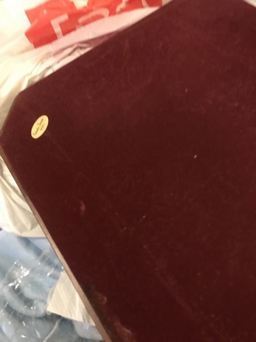 Tabuleiro em Madeira e Estanho