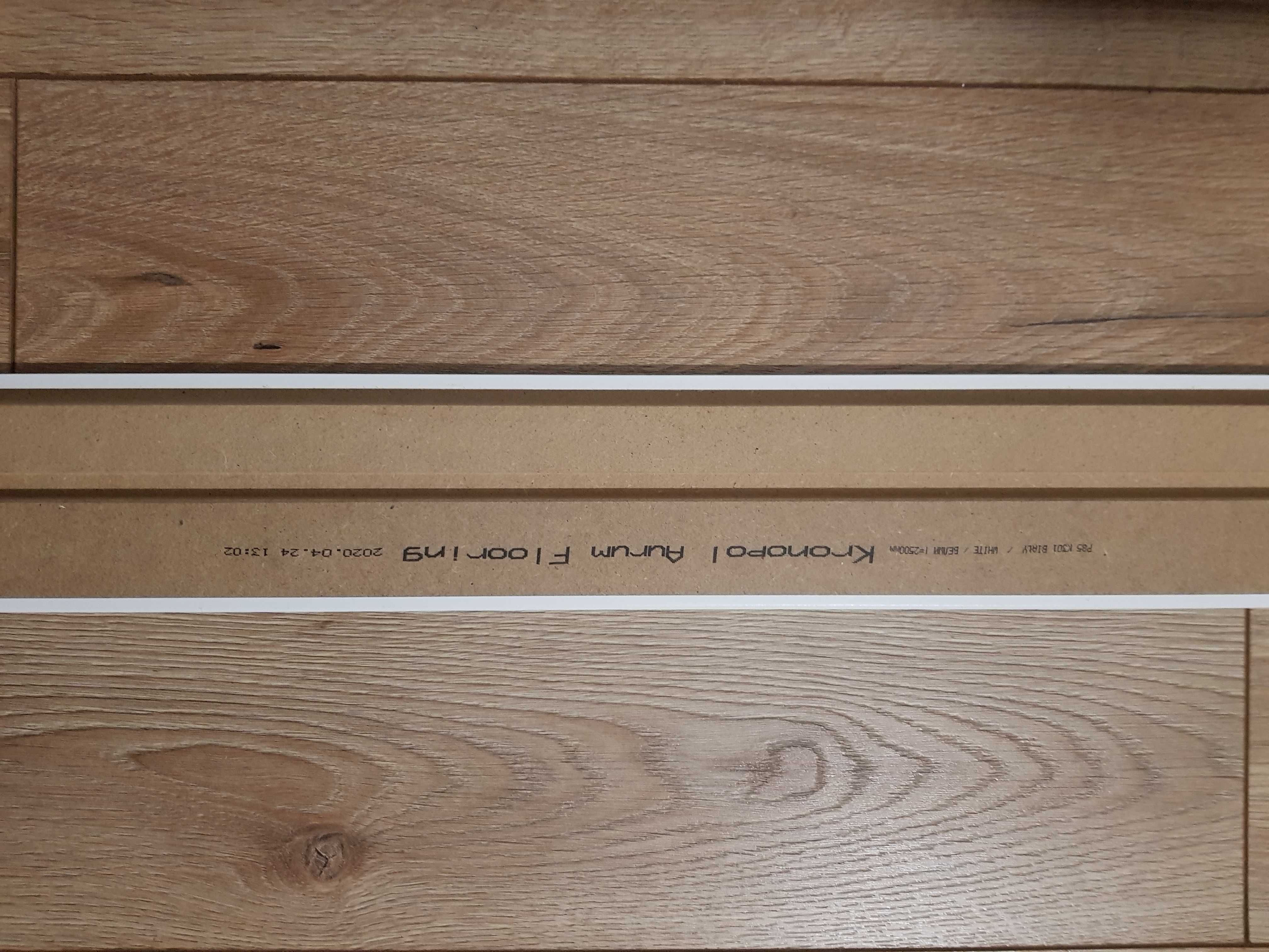 Listwa przypodłogowa MDF Kronopol P85 biała