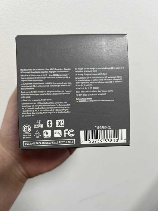 Garmin Fēnix 8 47mm AMOLED Sapphire — нові, запечатані