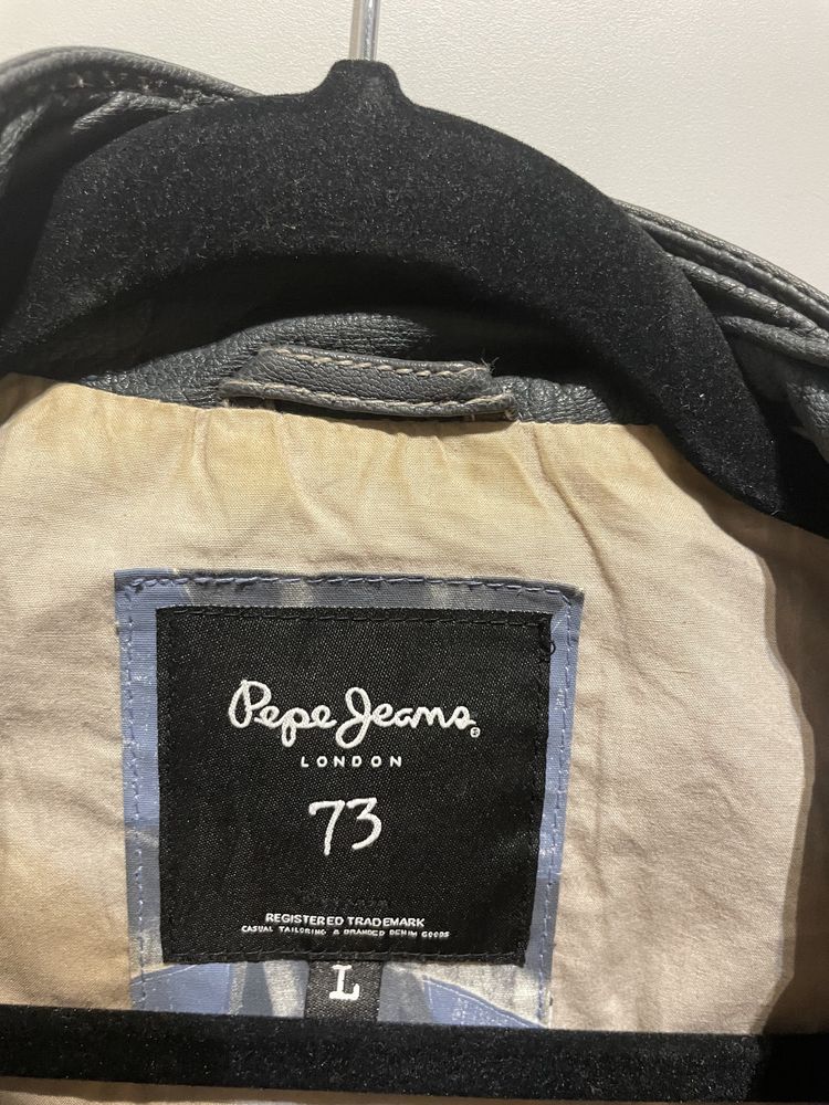 Kurtka skórzana Pepe Jeans