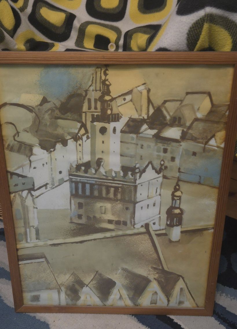 Obrazek z lat PRL sprzedam