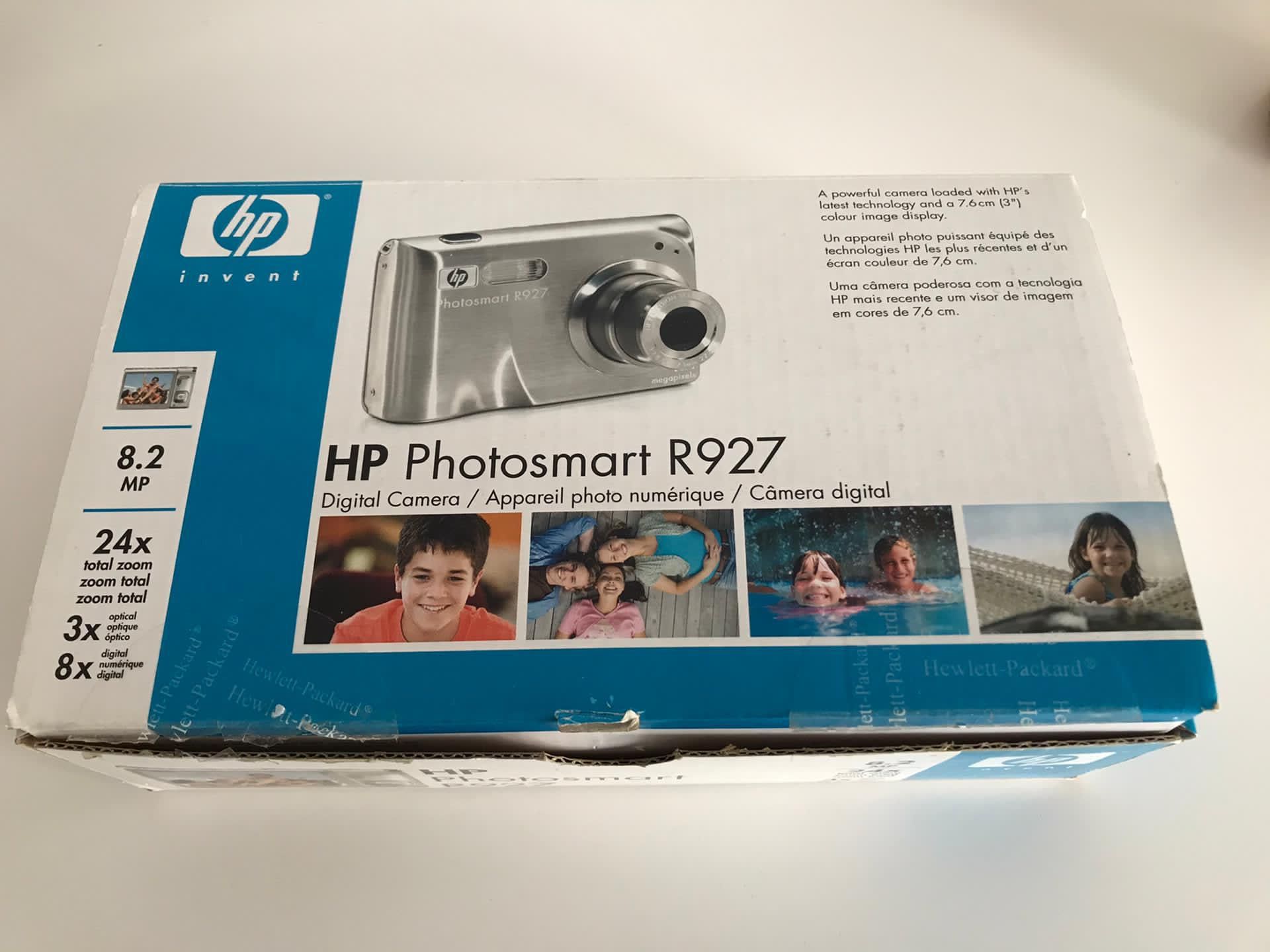 Máquina fotográfica HP R927