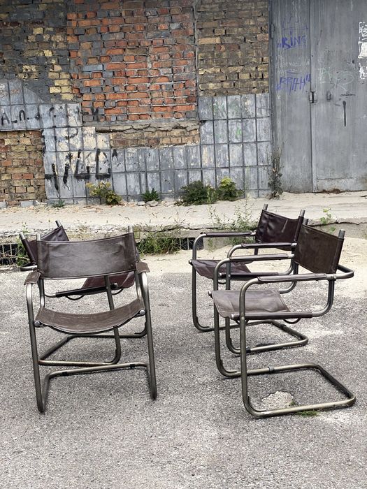 консольні стільці крісла в стилі bauhaus mid century