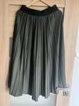 Massimo Dutti spódnica khaki r. s plisowana kontrafałdy