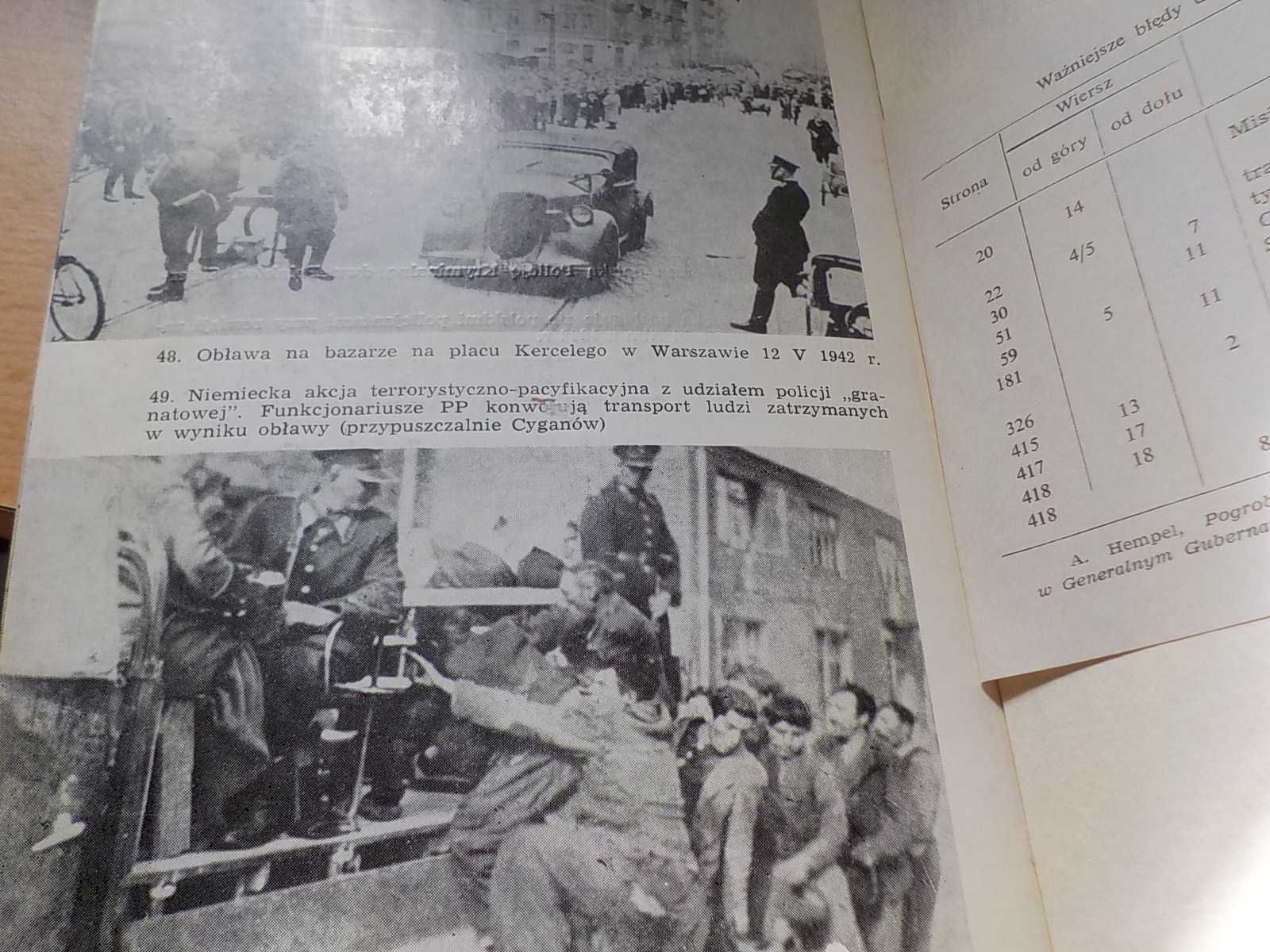 policja   Polska  granatowa 1939/45 w  Generalna Gubernia zdjecia i
