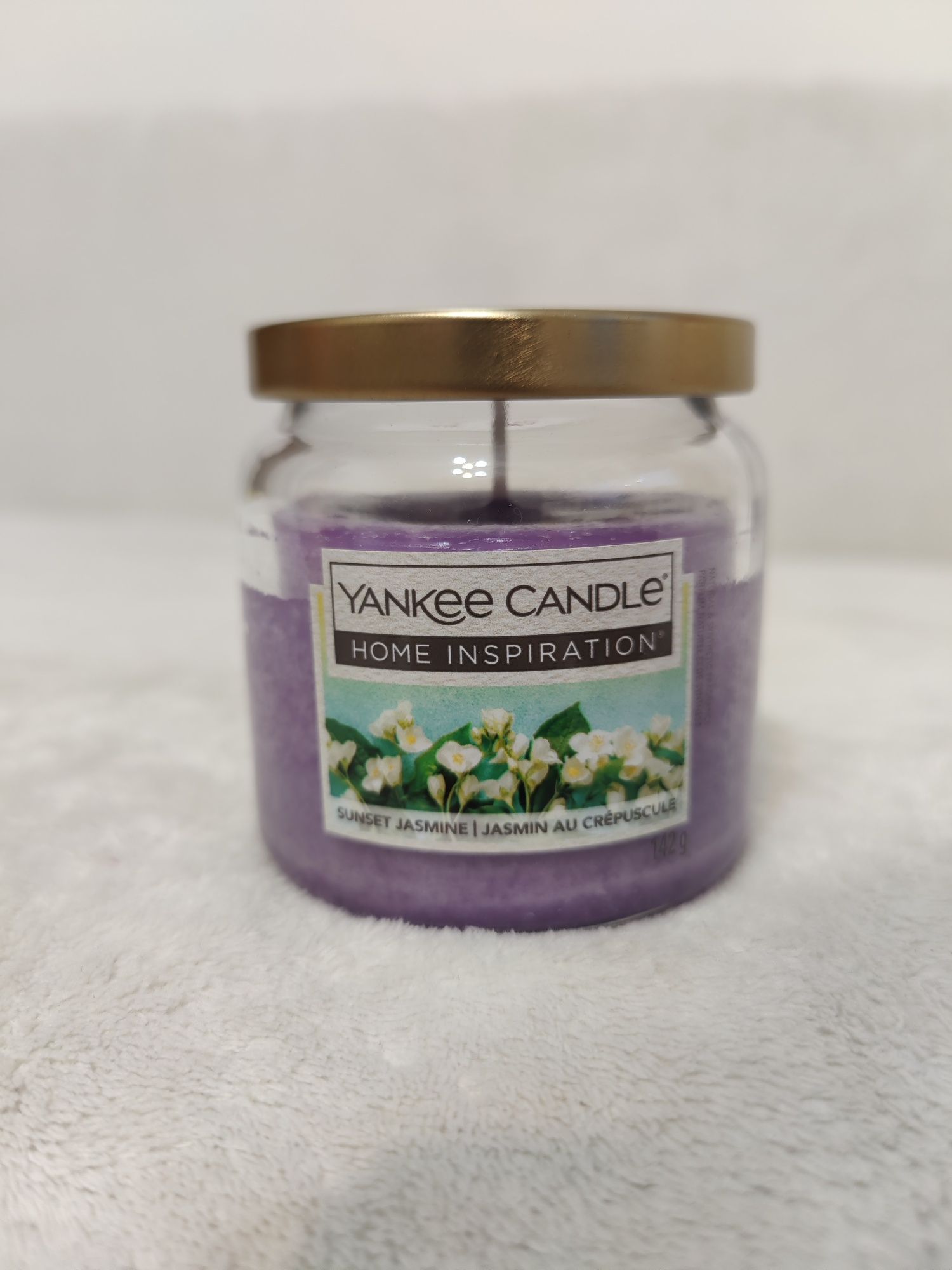 Nowa świeca świeczka zapachowa Yankee Candle Sunset Jasmine 142g