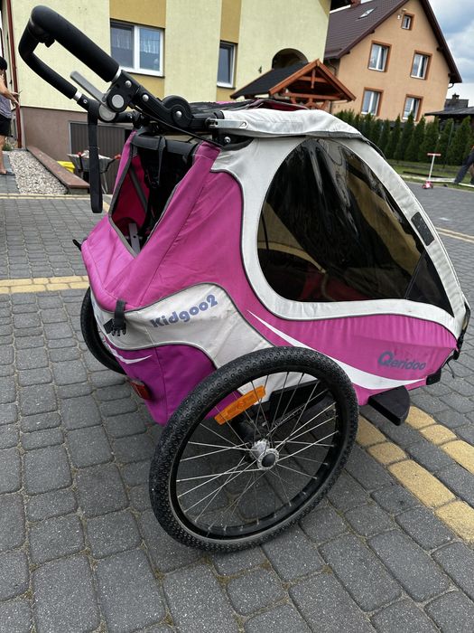 Przyczepka rowerowa Qeridoo sport Kidgoo 2