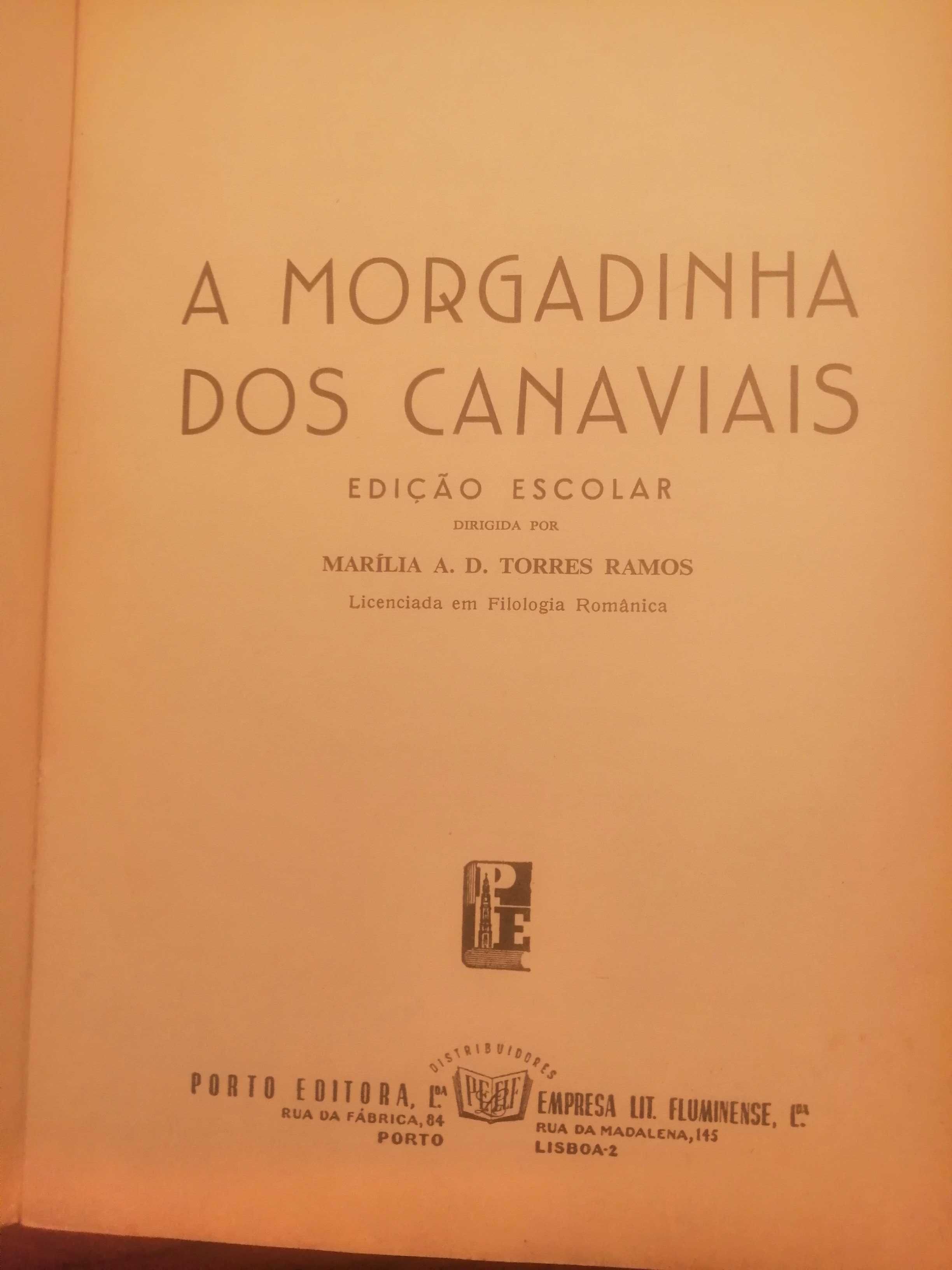 Livro A Morgadinha dos Canaviais (edição escolar)