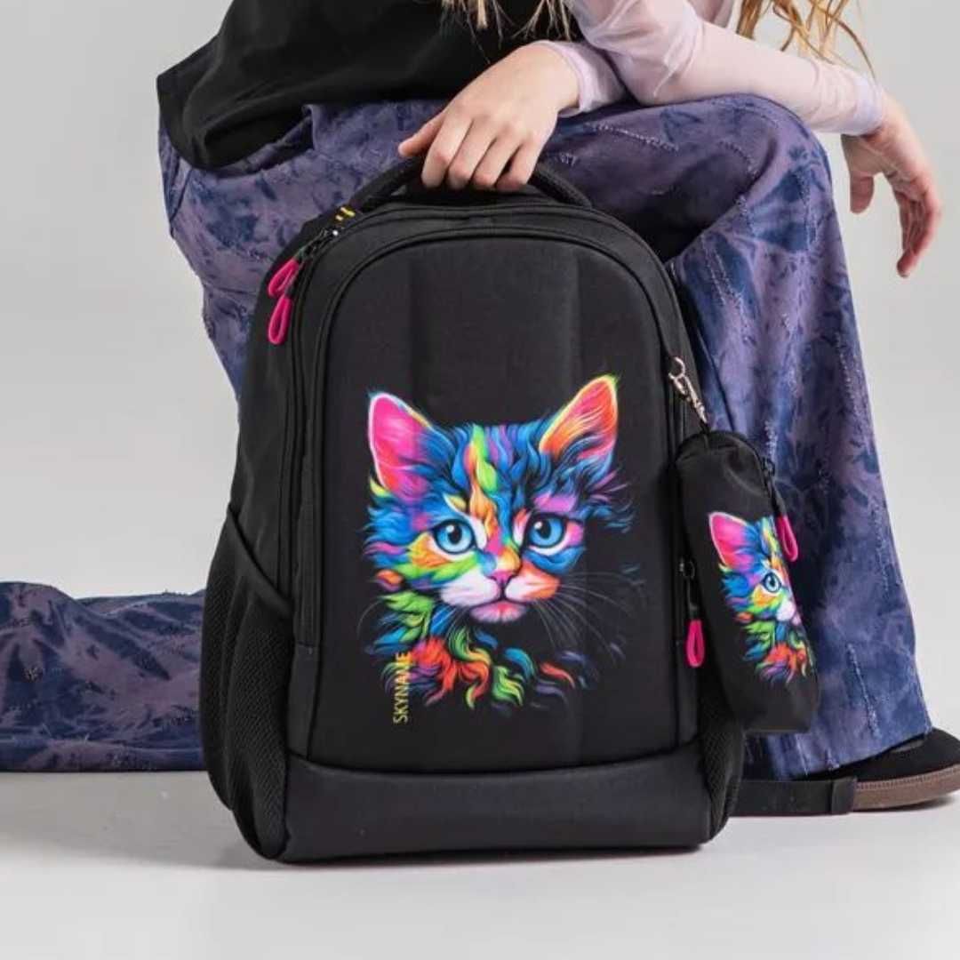 Рюкзак для девочки в школу 1-5 класс. Портфель шкільний для дівчинки