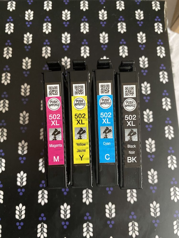 Картриджі Epson Expression Home 502 XL перезаправленні