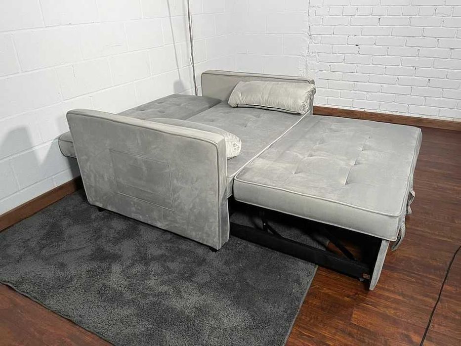 Oferta sofá cama novo confortável  porte grátis