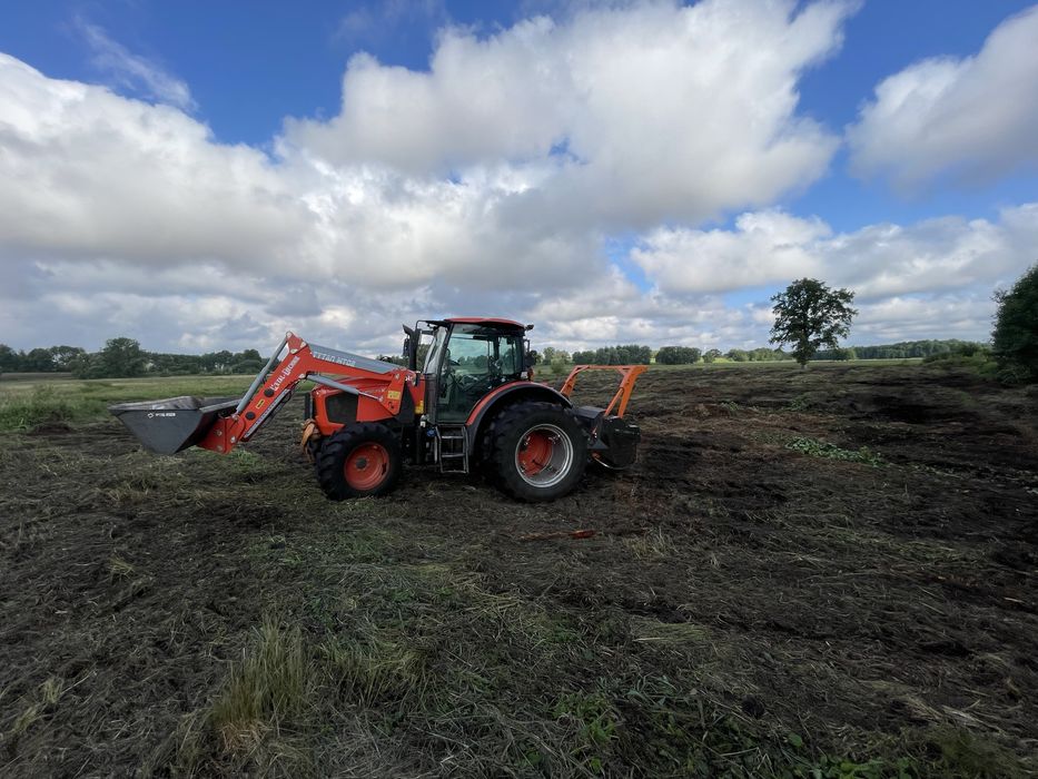 Mulczowanie powierzchniowe, czyszczenie działek