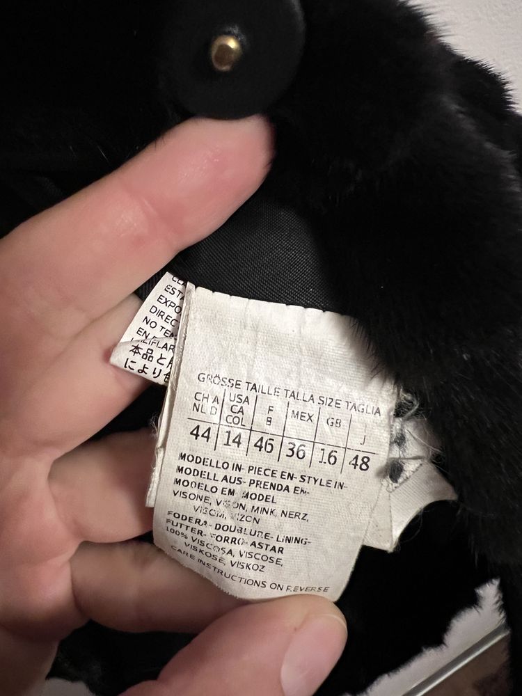 Kurtka futerko Max Mara