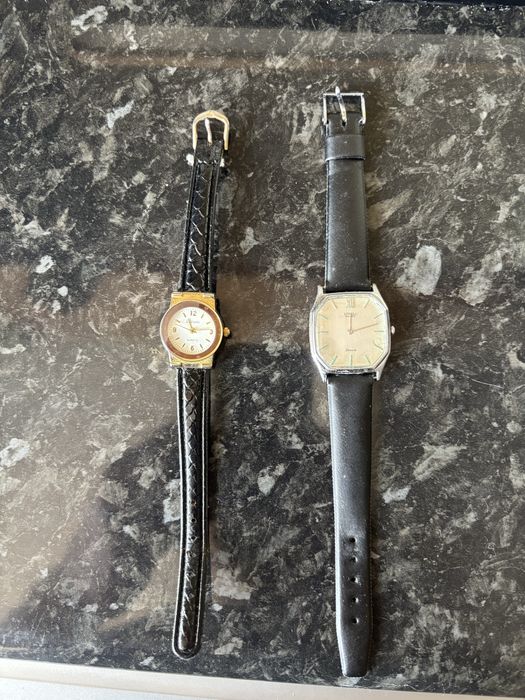 Lote 2 relogios quartz